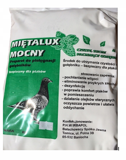 

Irbapol Miętalux miętal posypka dezynfekcja 10kg