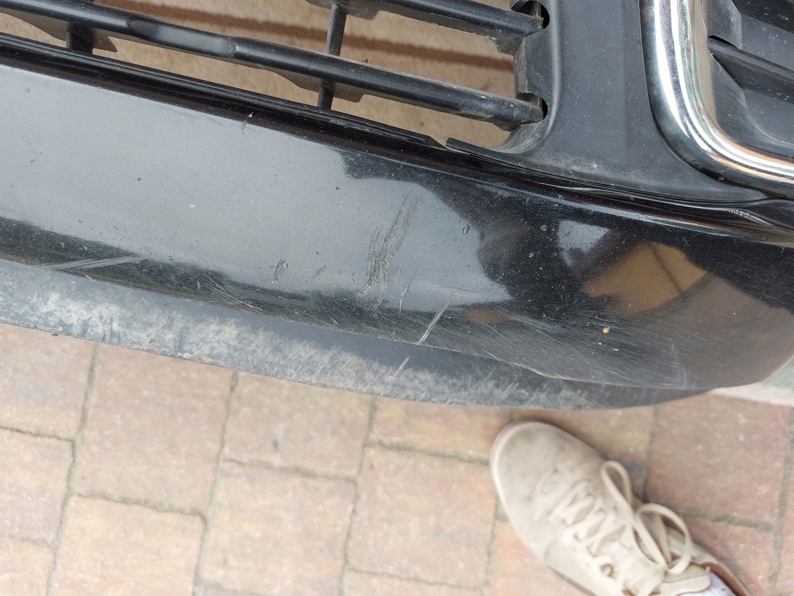 bumper front CITROEN C3 PICASSO 08-12r black
