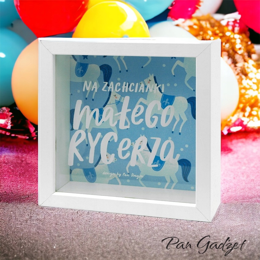 SKARBONKA NA ZACHCIANKI MAŁGO RYCERZA PIENIĄDZE Stan opakowania oryginalne