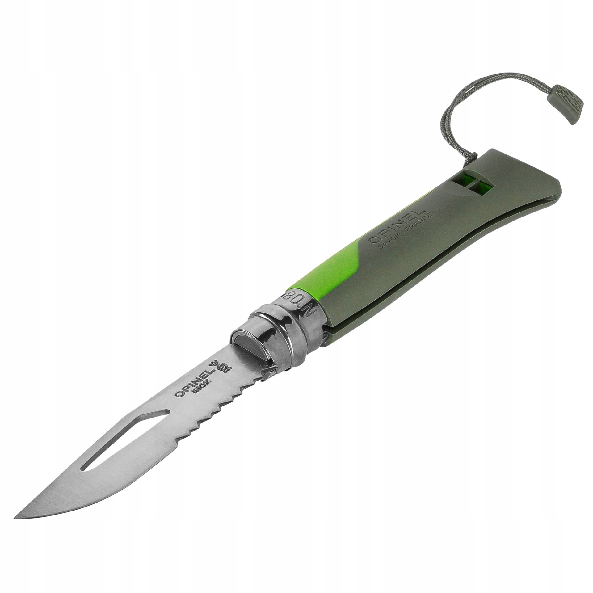 Zavírací nůž Opinel č. 08 Outdoor green