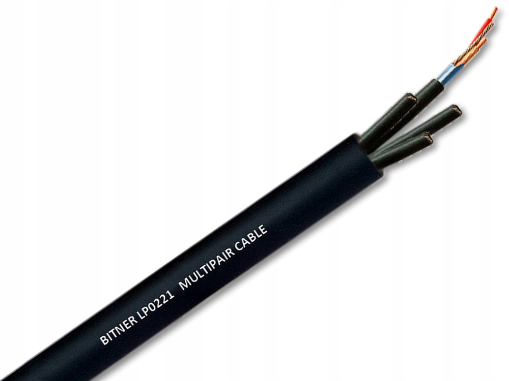 Kabel wieloparowy multicore audio 4 pary Bitner BiTSound LP0221