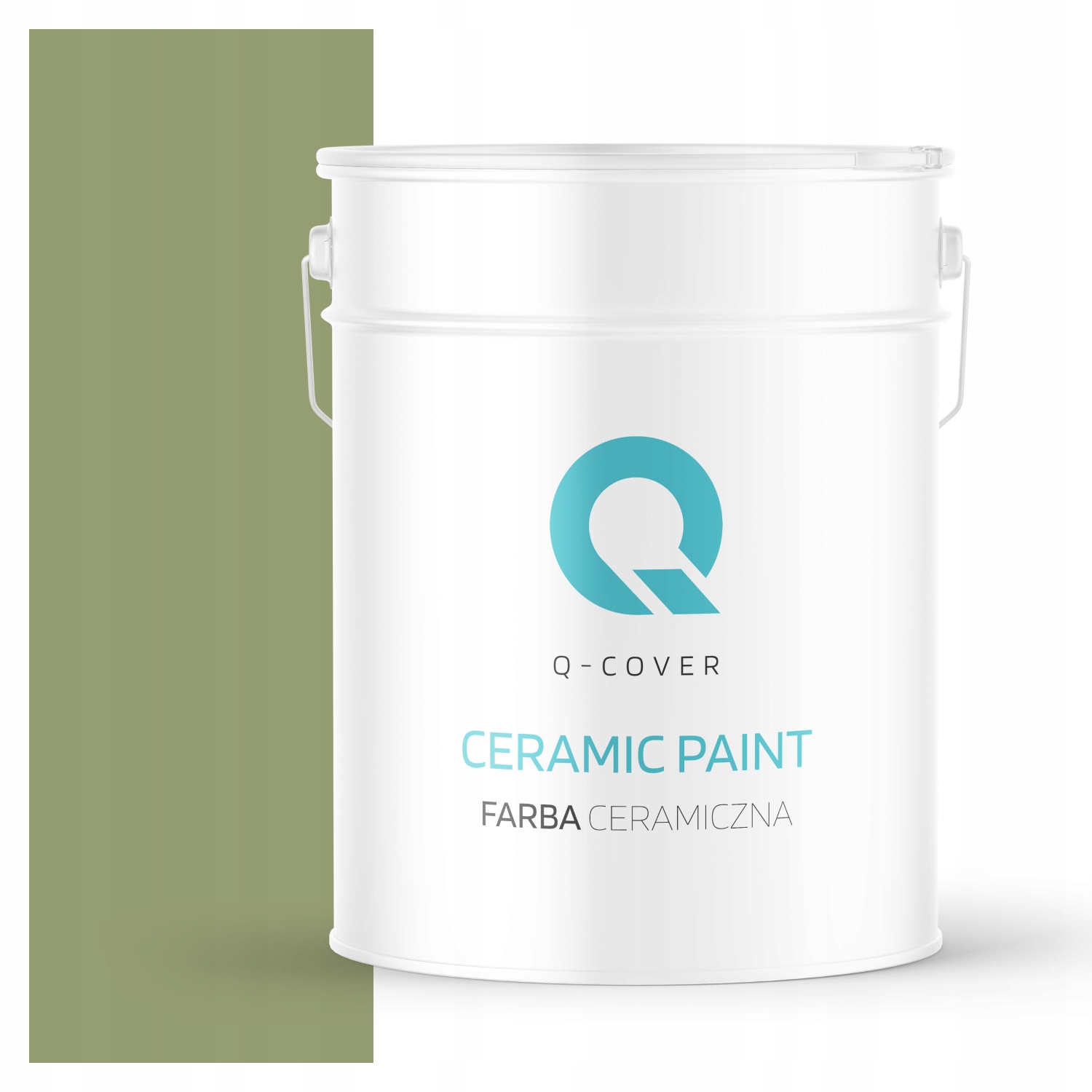 Keramická Farba Na Stenu Zhnitá Zelená Tmavá H2231 10L Matná Stropná