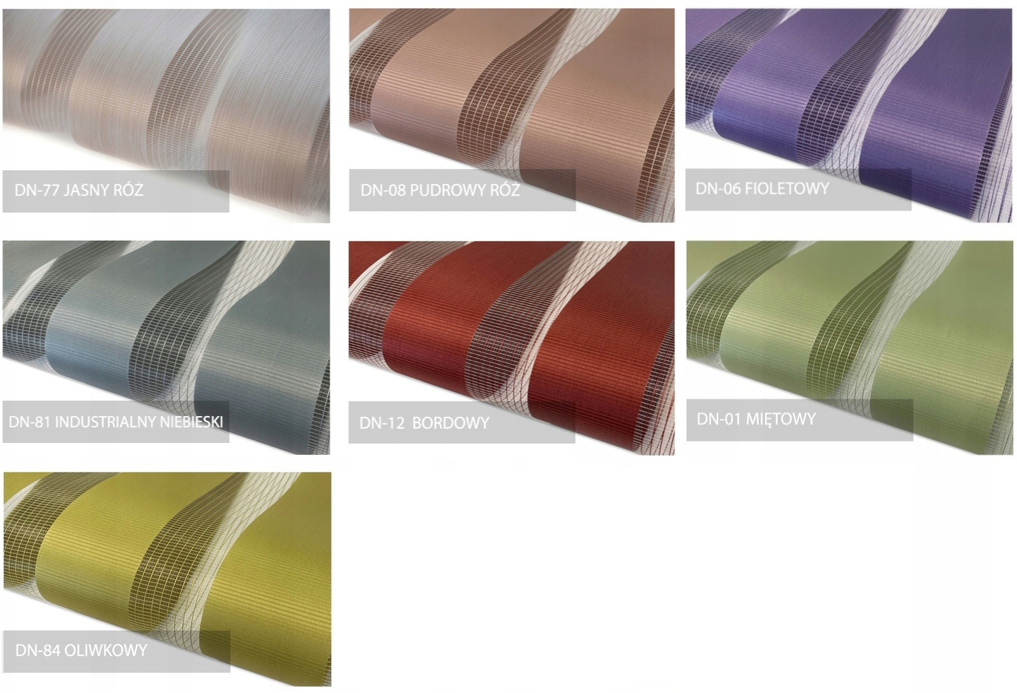 Roleta DZIEŃ NOC Rolety wewnętrzne okienne z napinaczem na wymiar 81x220 Szerokość produktu 81 cm