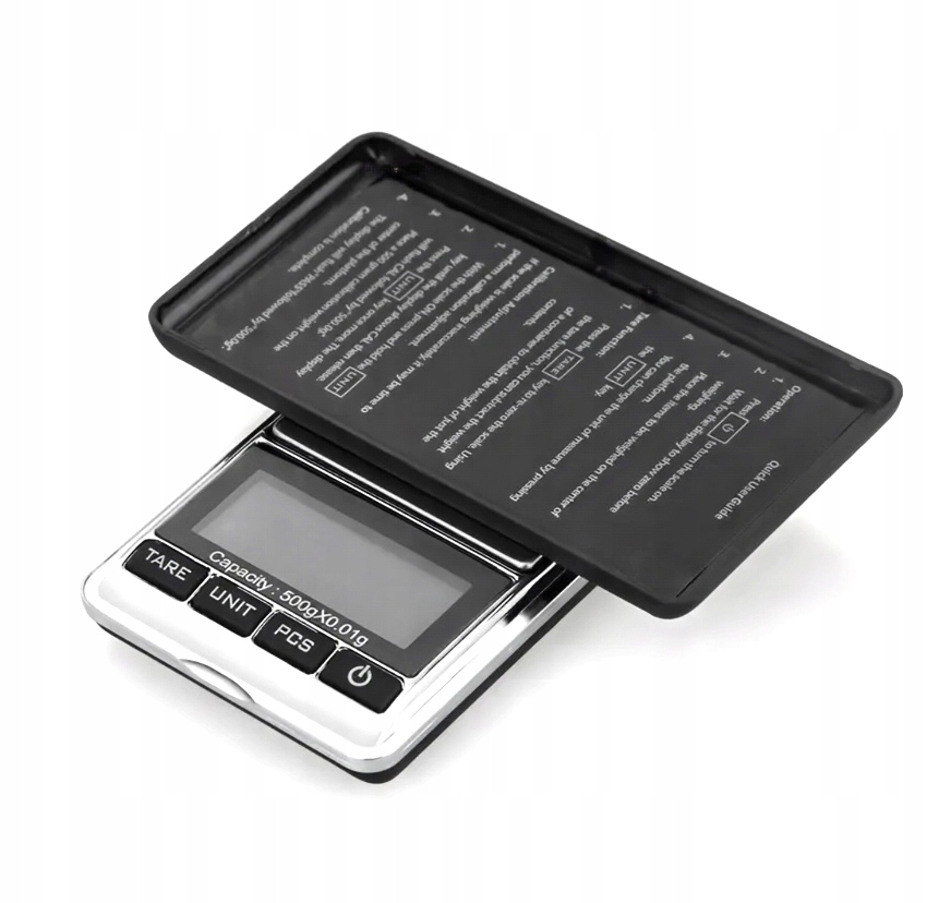 Přesná Digitální Klenotnická Váha 500 g 0,01 g LCD