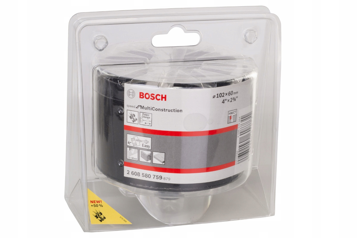 BOSCH PIŁA OTWORNICA 102mm Multi Construction EAN (GTIN) 3165140618731