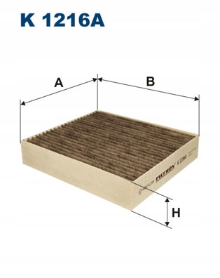 

K1216A Filtron Filtr Powietrza Kabinowy Mitsubishi
