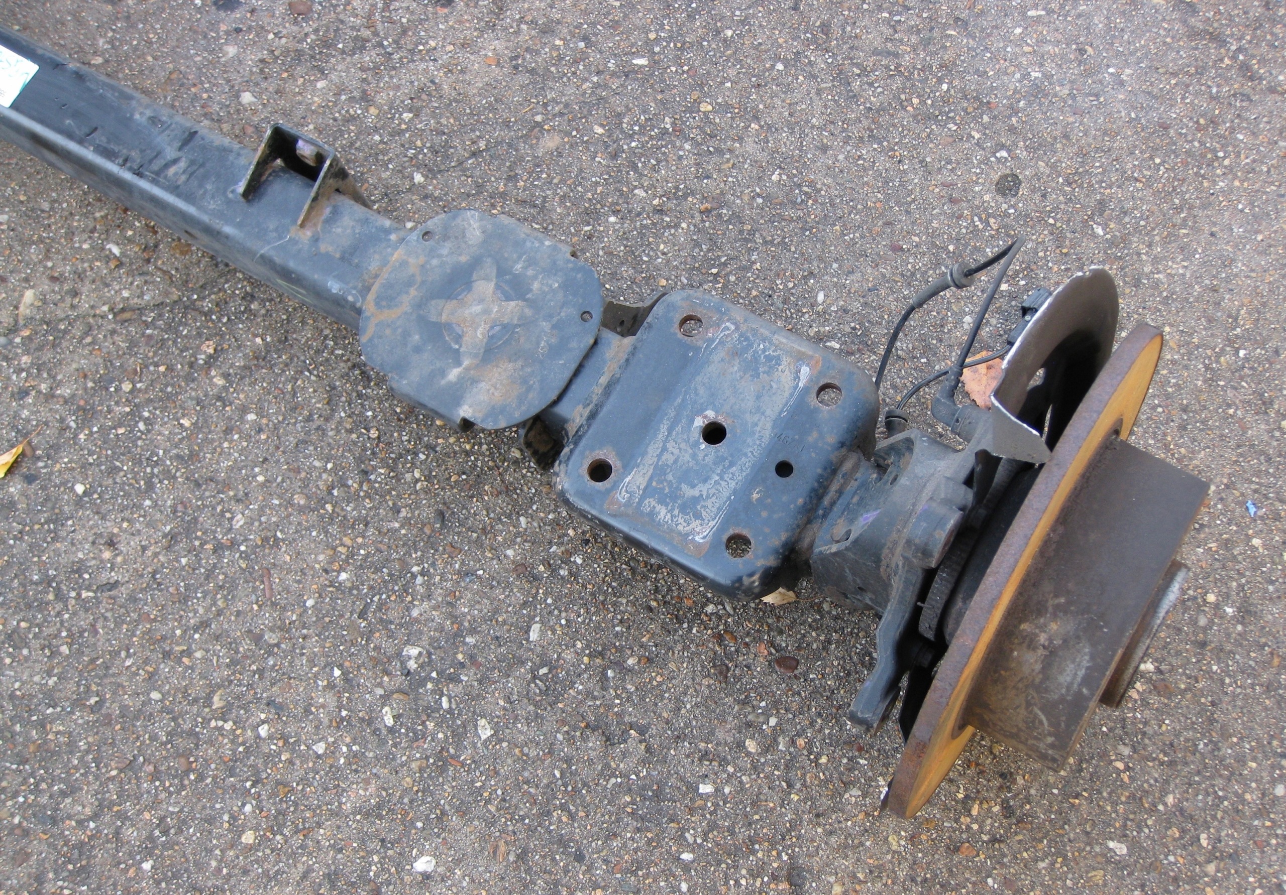 RENAULT MASTER III LIFT IV 23R sider axis springing rear part 555116577R