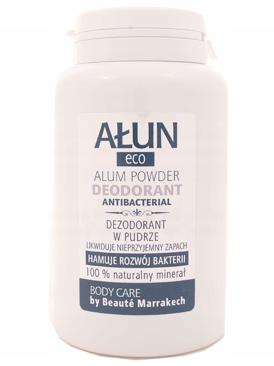 

Ałun w proszku naturalny dezodorant Marrakech
