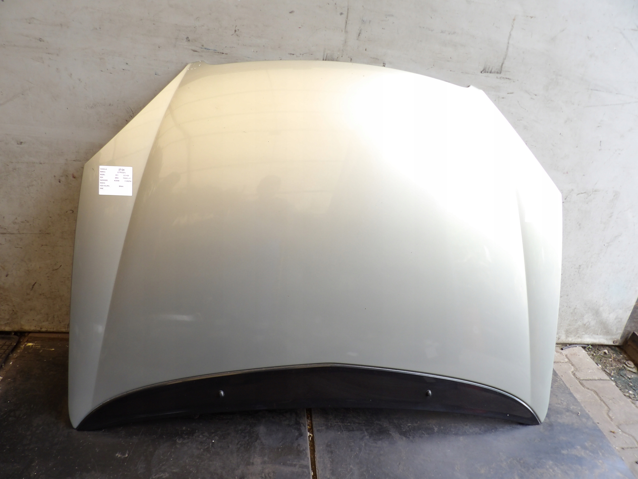 Citroen C5 I maska KQTC