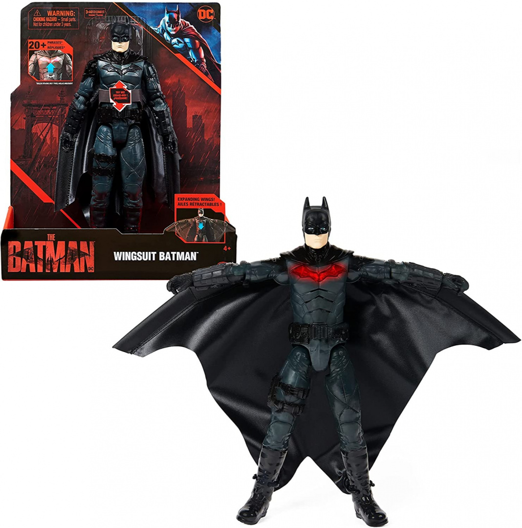 

Batman Duża Figurka Wingsuit Interaktywna 30CM