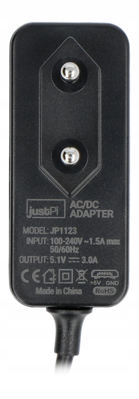 Zasilacz microUSB 5,1V / 3A do Raspberry Pi Marka Inna
