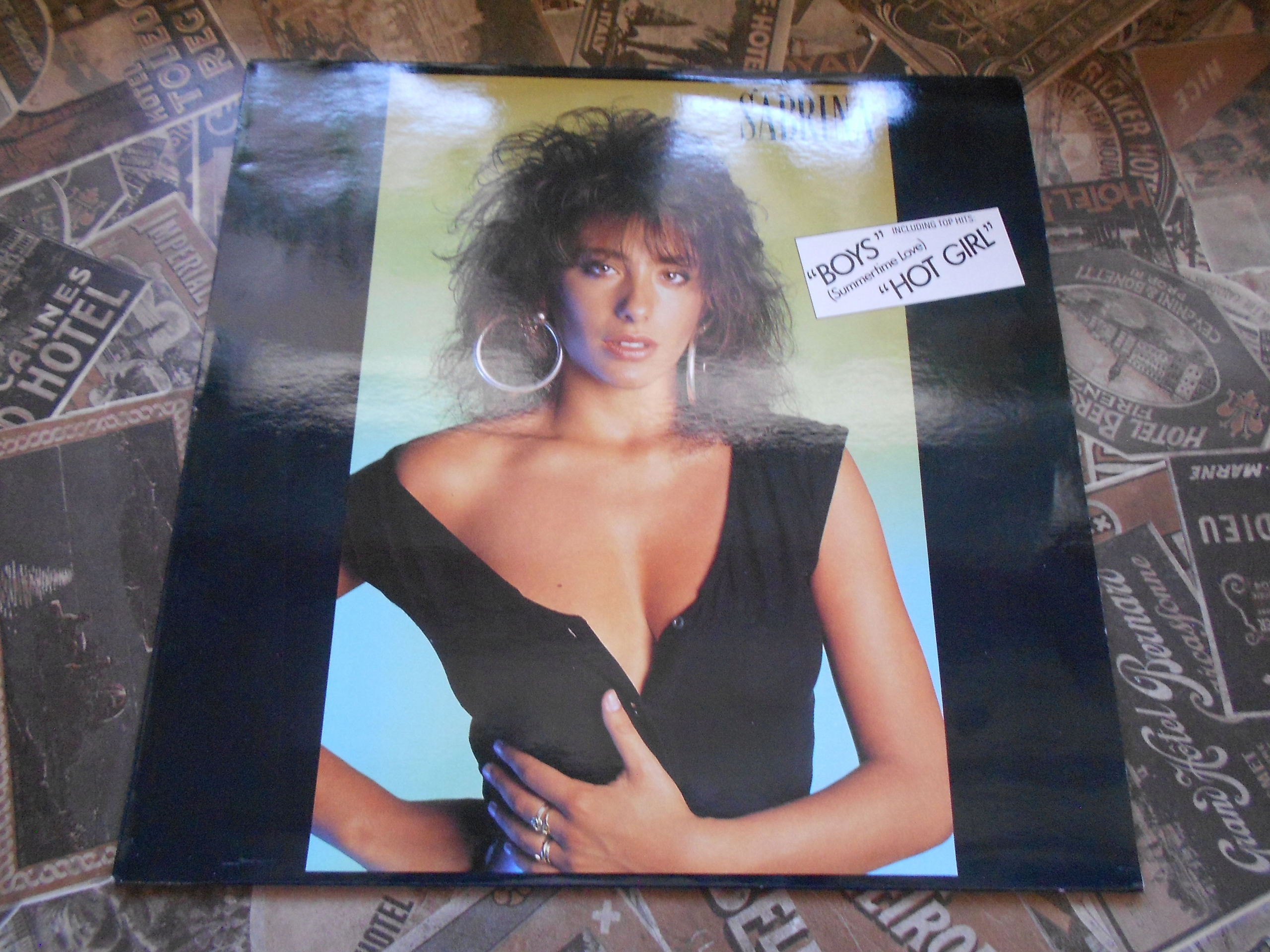 SABRINA SABRINA ,,BOYS BOYS BOYS '' ,,HOT GIRL'' 1987 NM