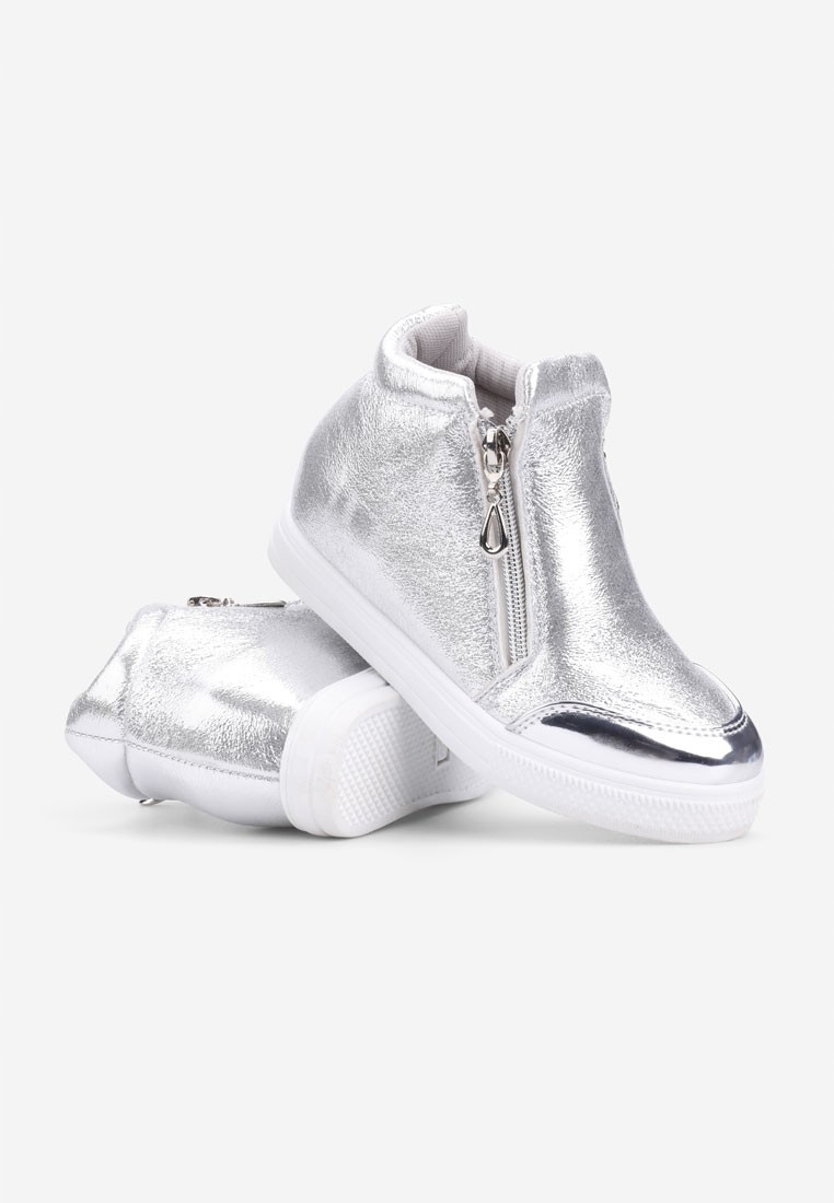 Sneakersy dziewczęce botki na ukrytym koturnie Kod producenta R51C -3s34