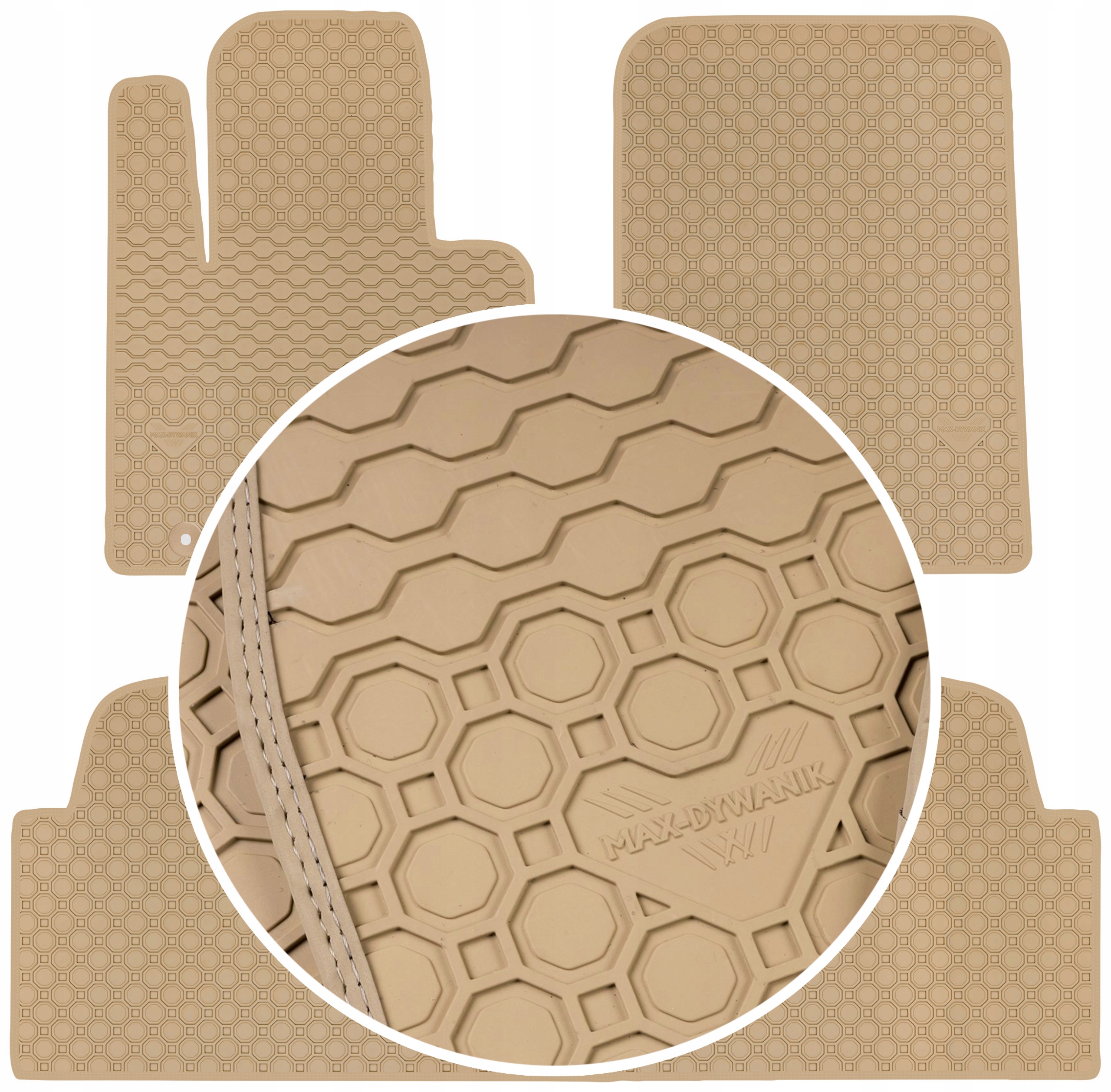 Килимки Max-Килимок резинові 102669842100 3 el.