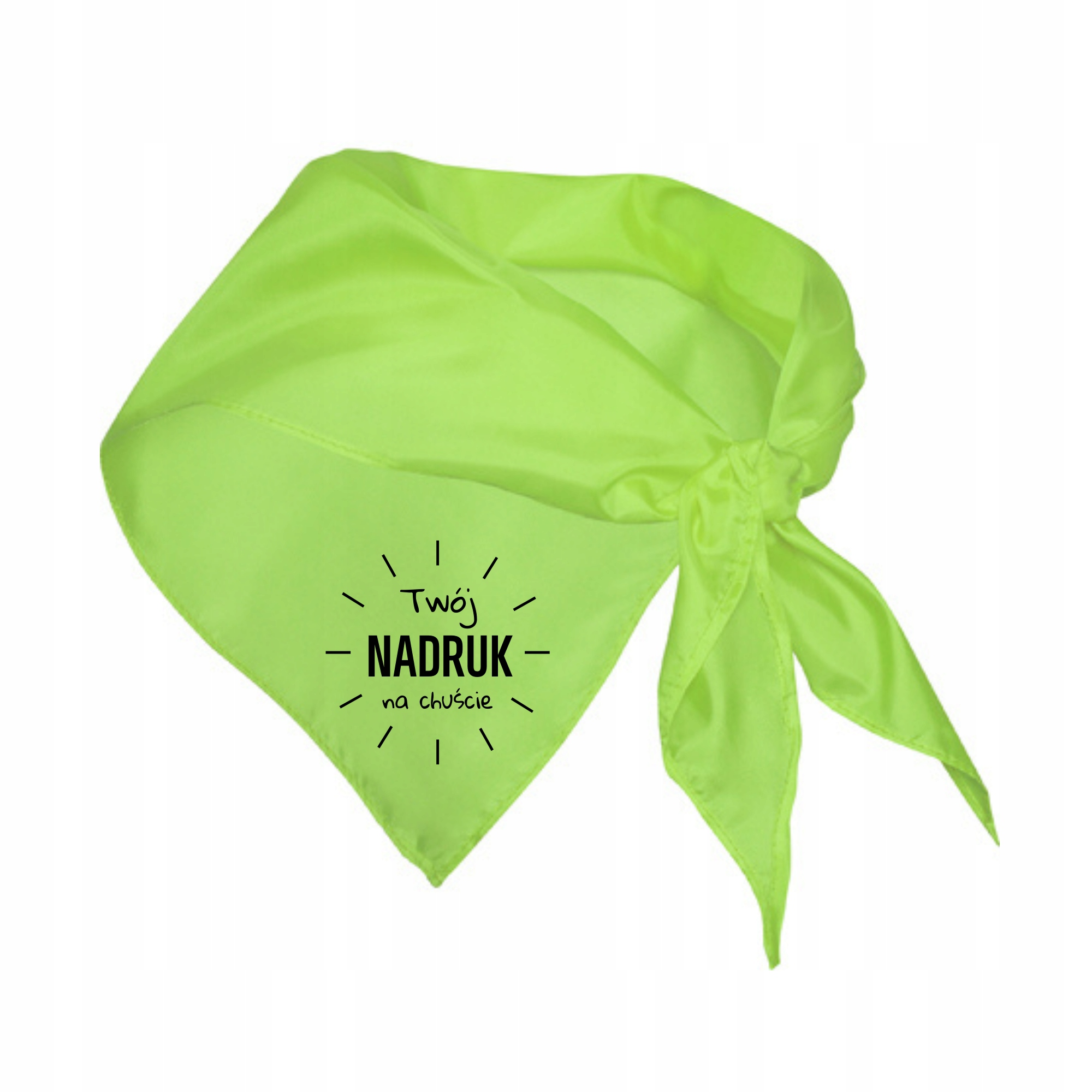 CHUSTA Z NADRUKIEM KOLONIJNA PIELGRZYMKOWA 20 SZT