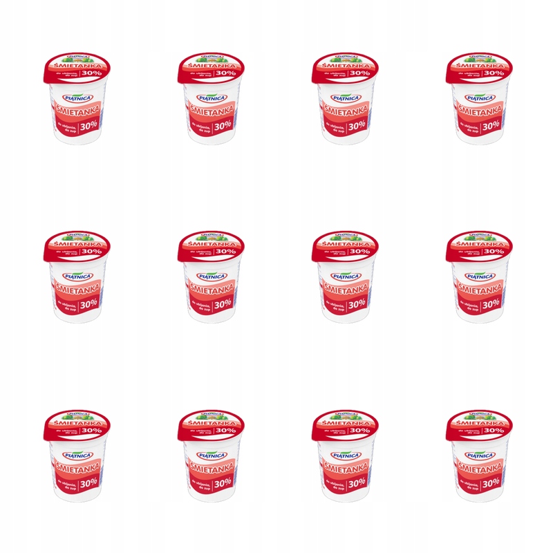 Smetana 30% Piątnica 400 g X12