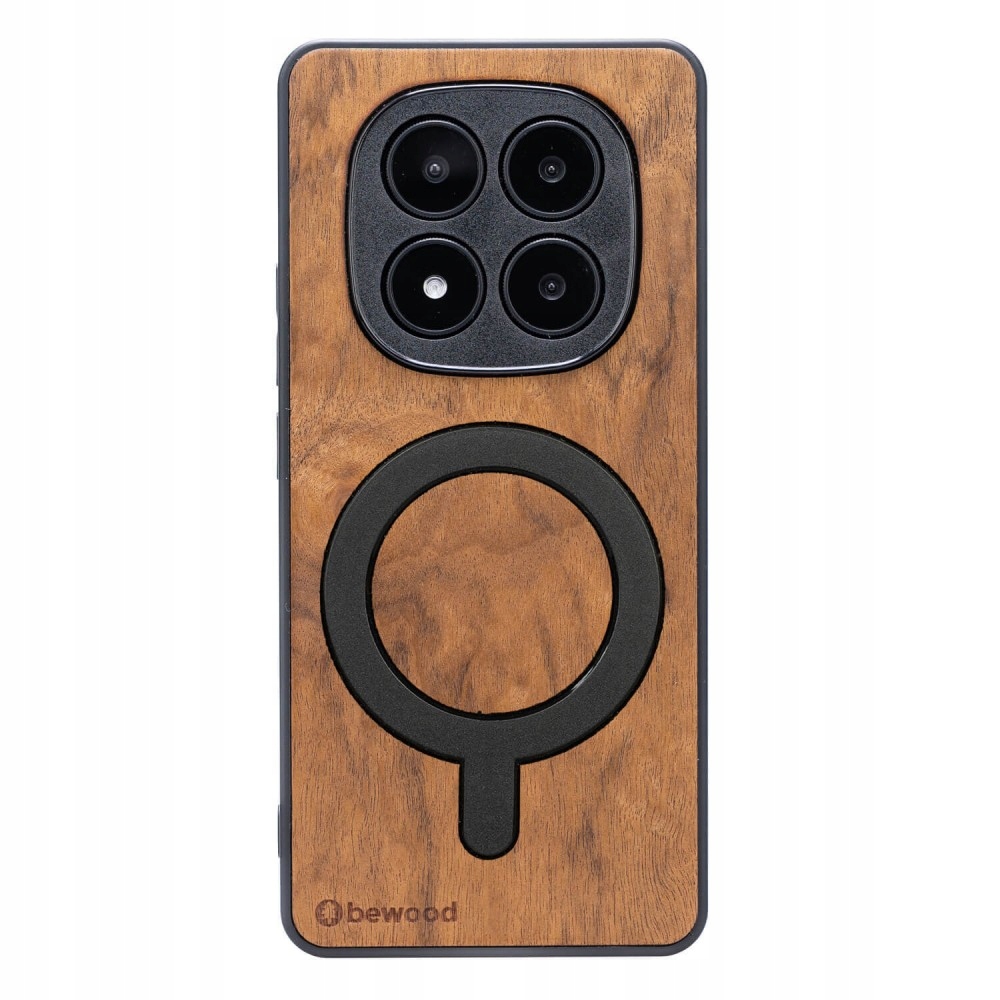 Dřevěné Pouzdro Bewood pro Xiaomi Redmi Note 14 Pro Plus 5G Imbuia s MagSafe