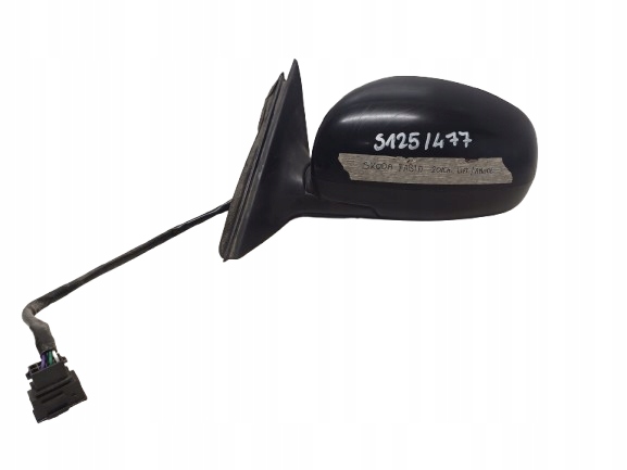 SKODA FABIA 2 II 10- LUSTERKO PRAWE WERSJA ANGIELSKA