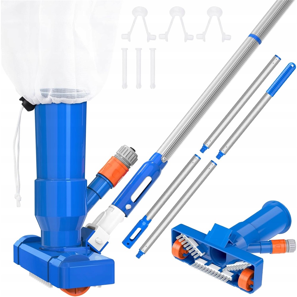 Vysavač Na Čištění Bazénu Jacuzzi Dna Velká Sada Na Čištění Síťky