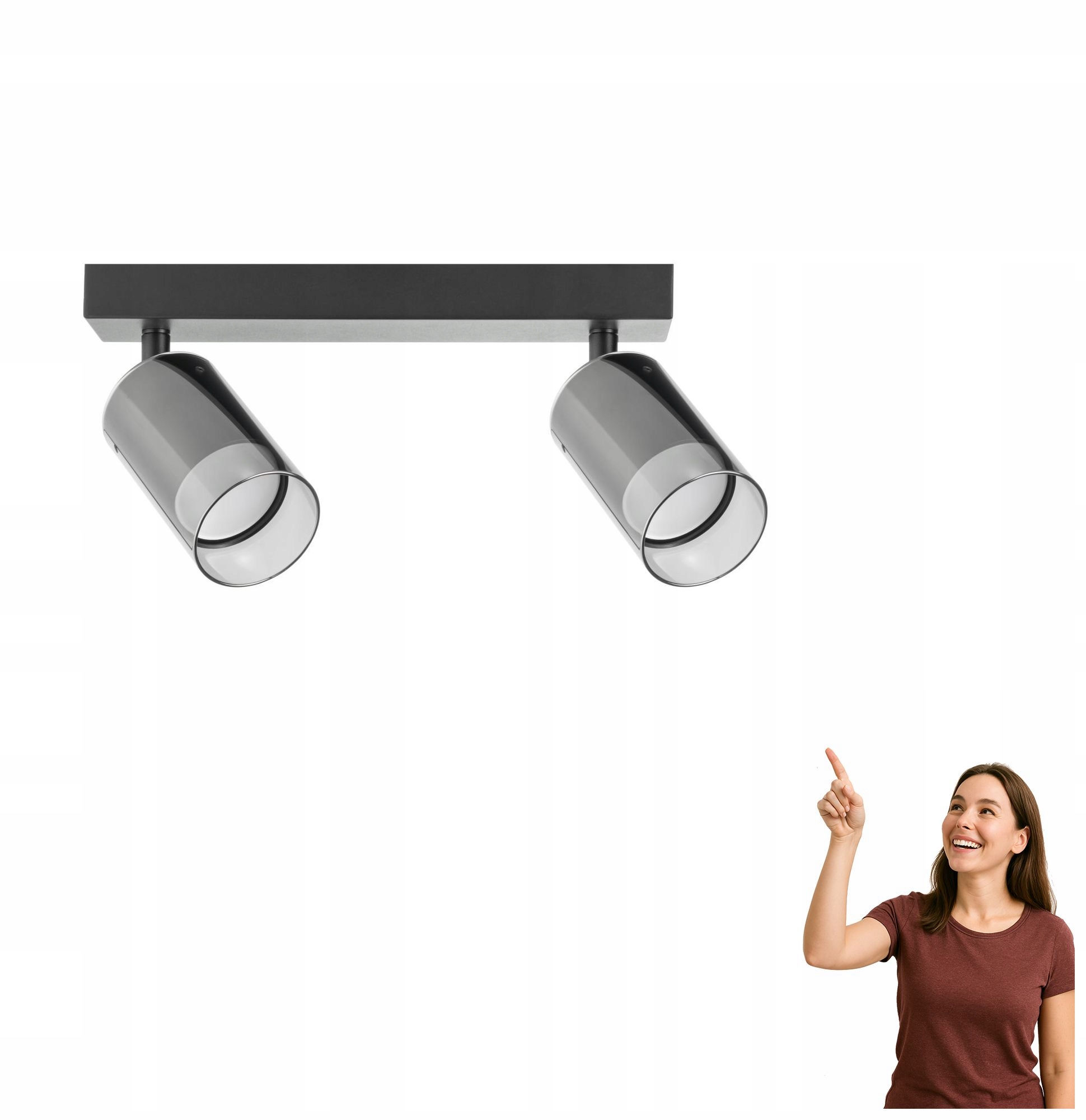 Spotová reflektorová lampa Ren OB-2211BD-2-BK Zuma Line