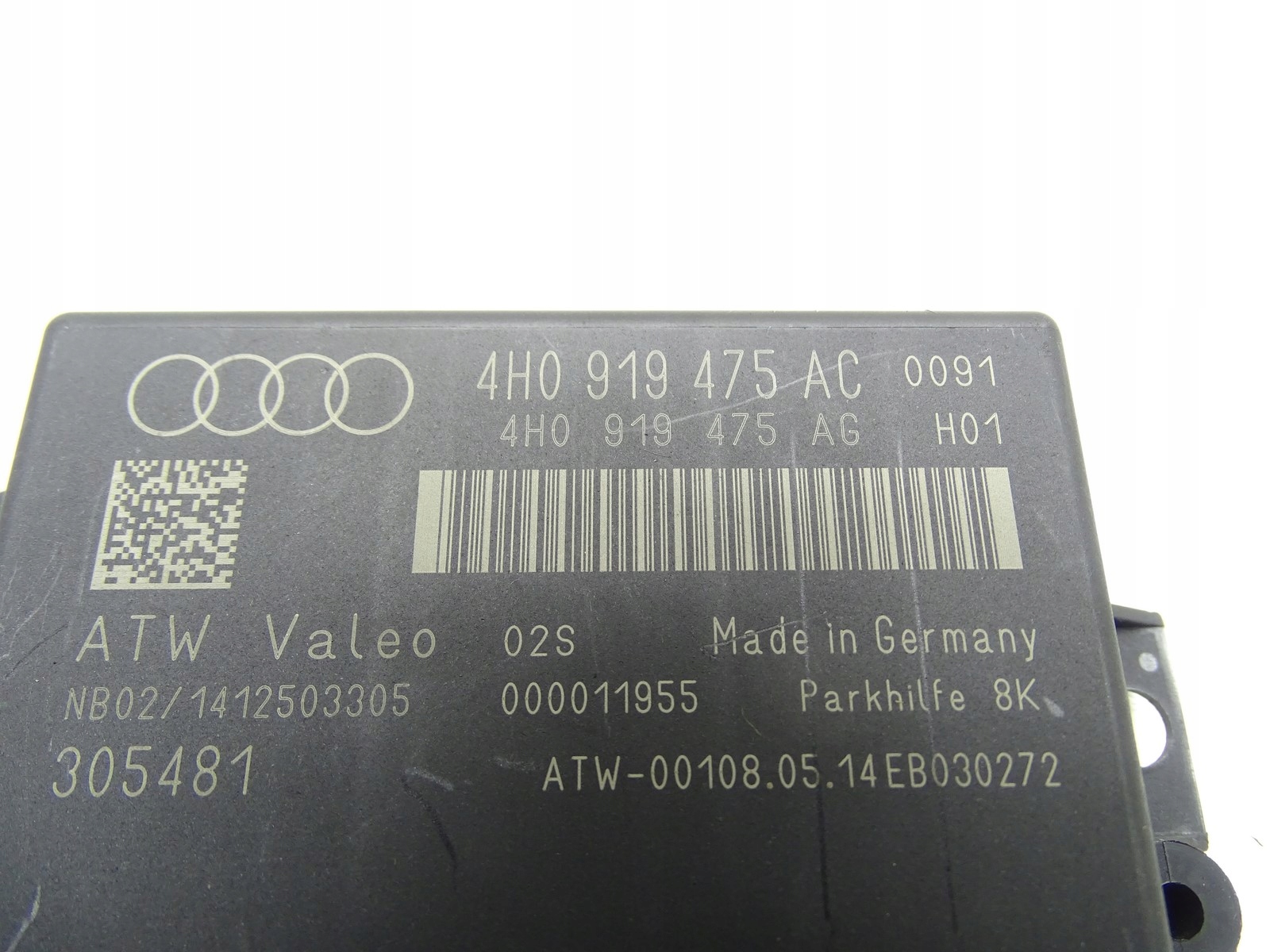 modulo Centralina CZUJNIKOW PDC parcheggio AUDI A6 C7 4H0919475AC