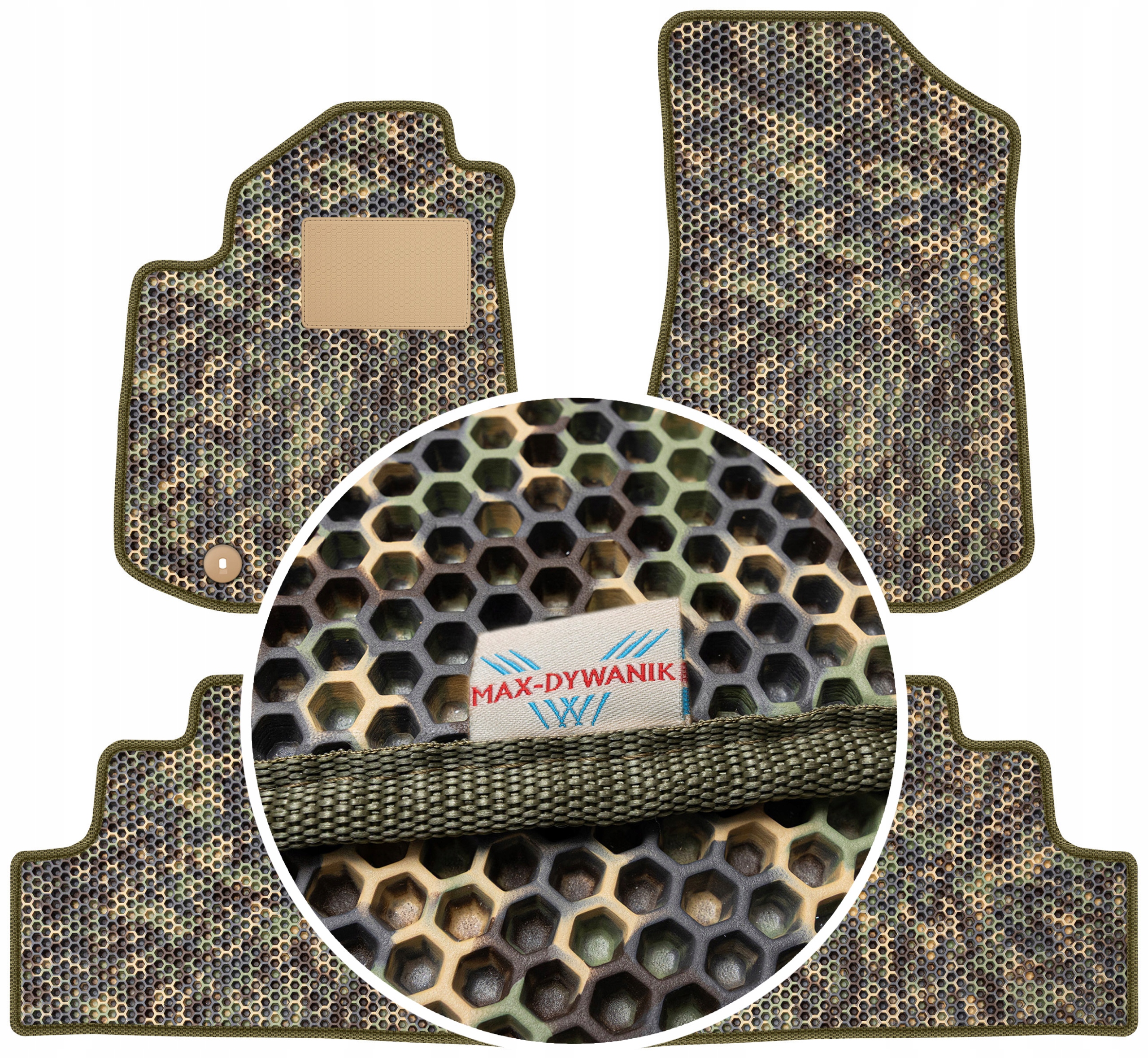 Kia e-Niro od roku 2023. Gumové rohože do auta Eva Moro