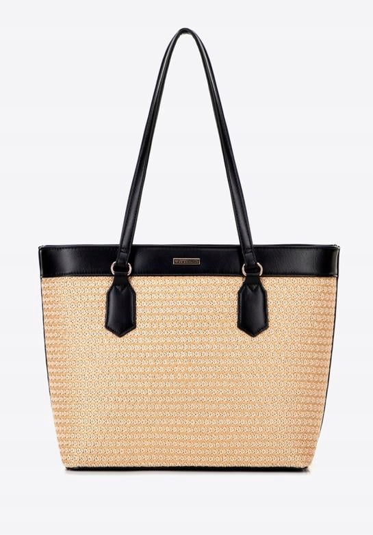 Wittchen Young dámská kabelka shopper boho béžová/černá