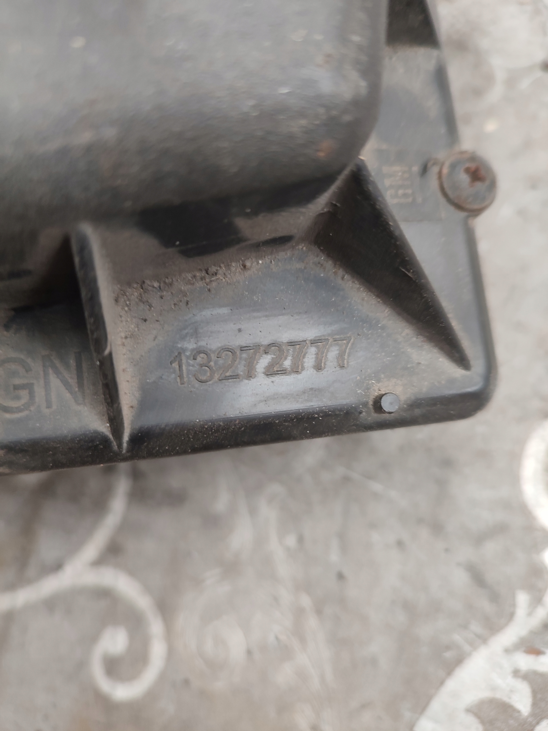 OPEL ASTRA 4 J Gehäuse filter luft 13272777