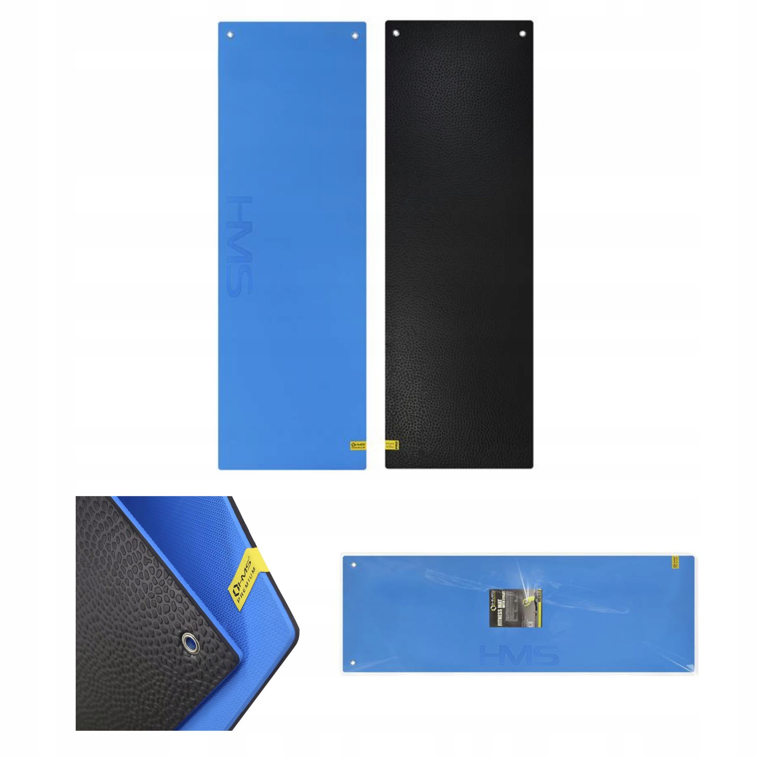 Pevná tréninková podložka s otvory pro cvičení pilatesové jógy do posilovny Hms