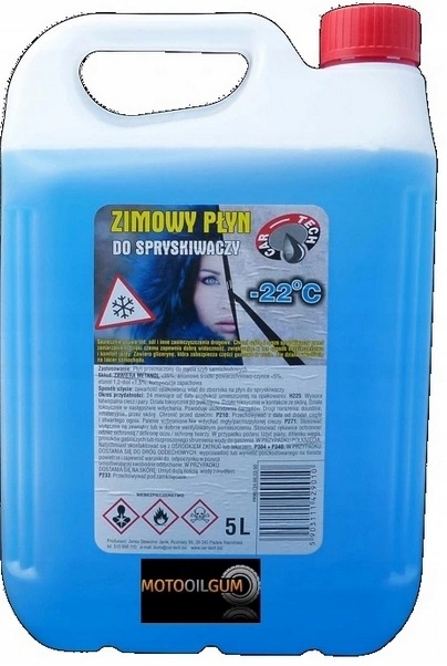 ZIMOWY PLYN DO SPRYSKIWACZY 22c 120SZT X 5L 600L EAN 5907503867763