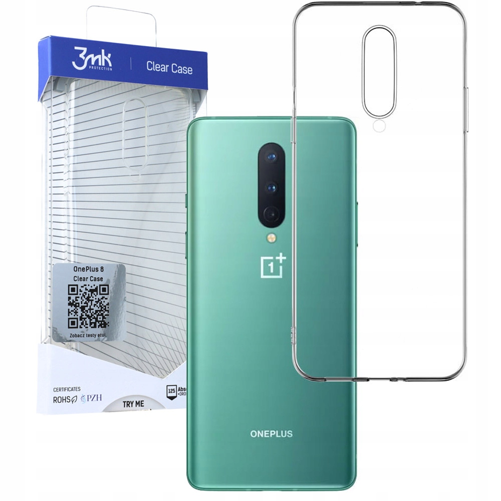 

Etui 3MK do OnePlus 8, Clear Case, cover, obudowa