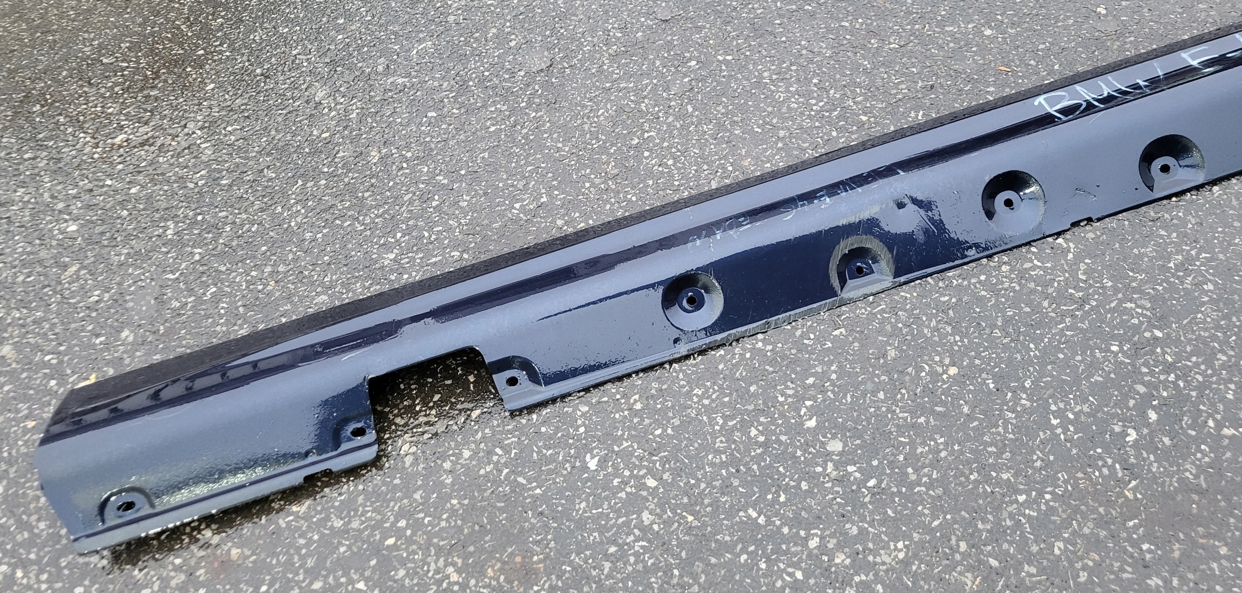 moulding cap of the threshold threshold left BMW 3 E46 8209755 OE