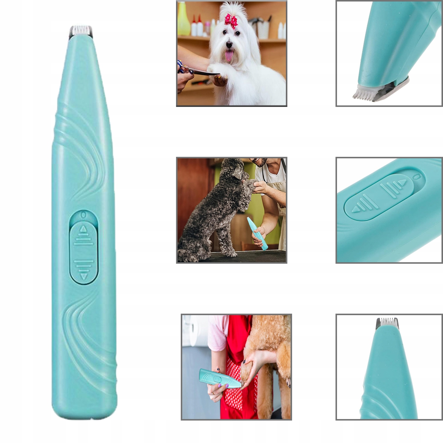 Levně Přenosný Stříhač Zvířecí Srsti Bezpečný A Pohodlný Strojek Pro Zvířata