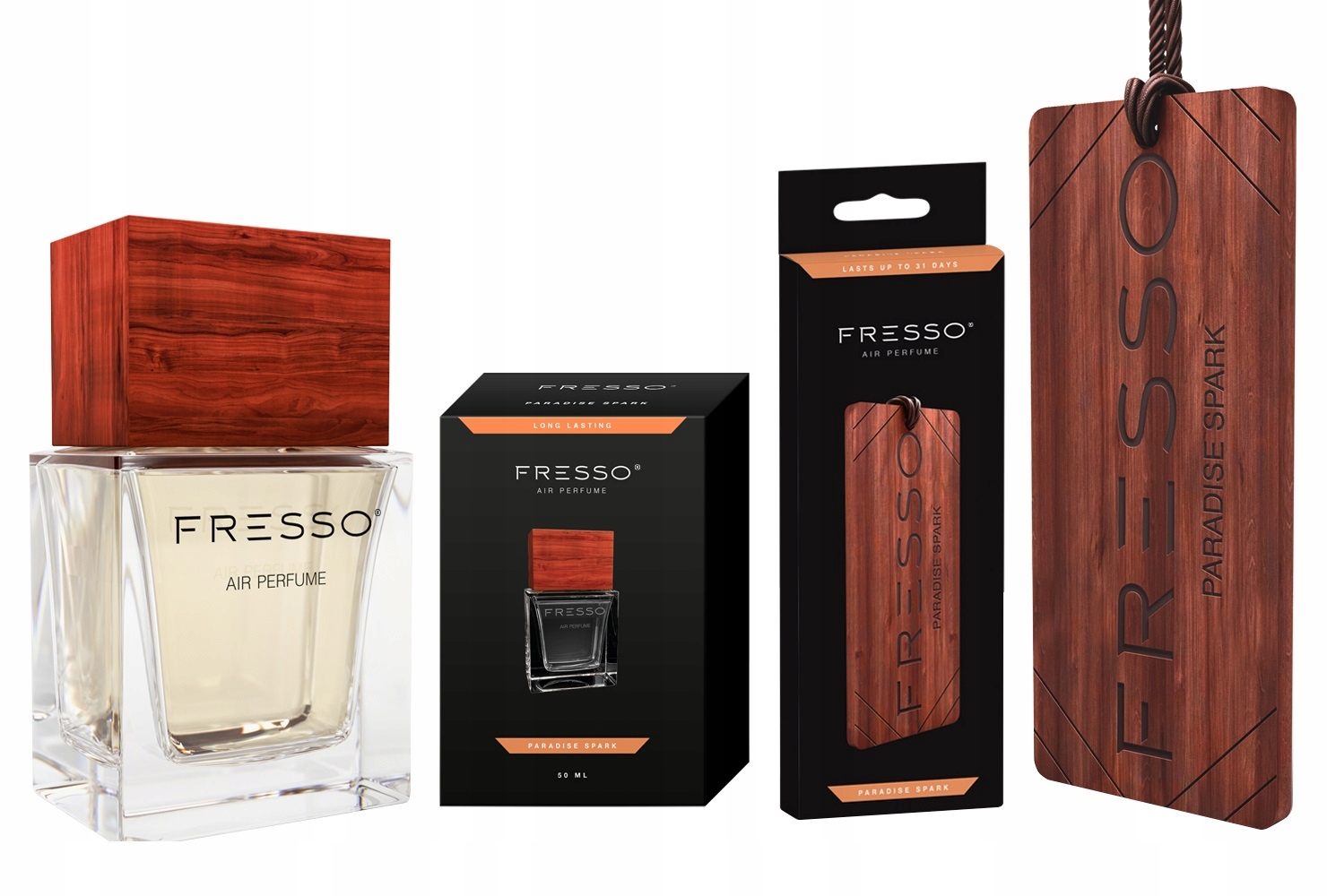 Perfumy samoch Zawieszka Fresso Paradise Spark