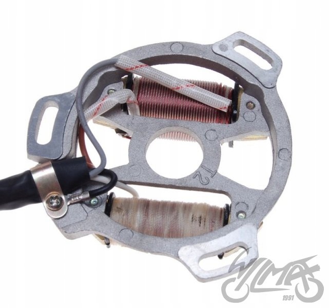 STATOR ISKROWNIK 2 CEWKI KOS 2T Producent WZMOTO