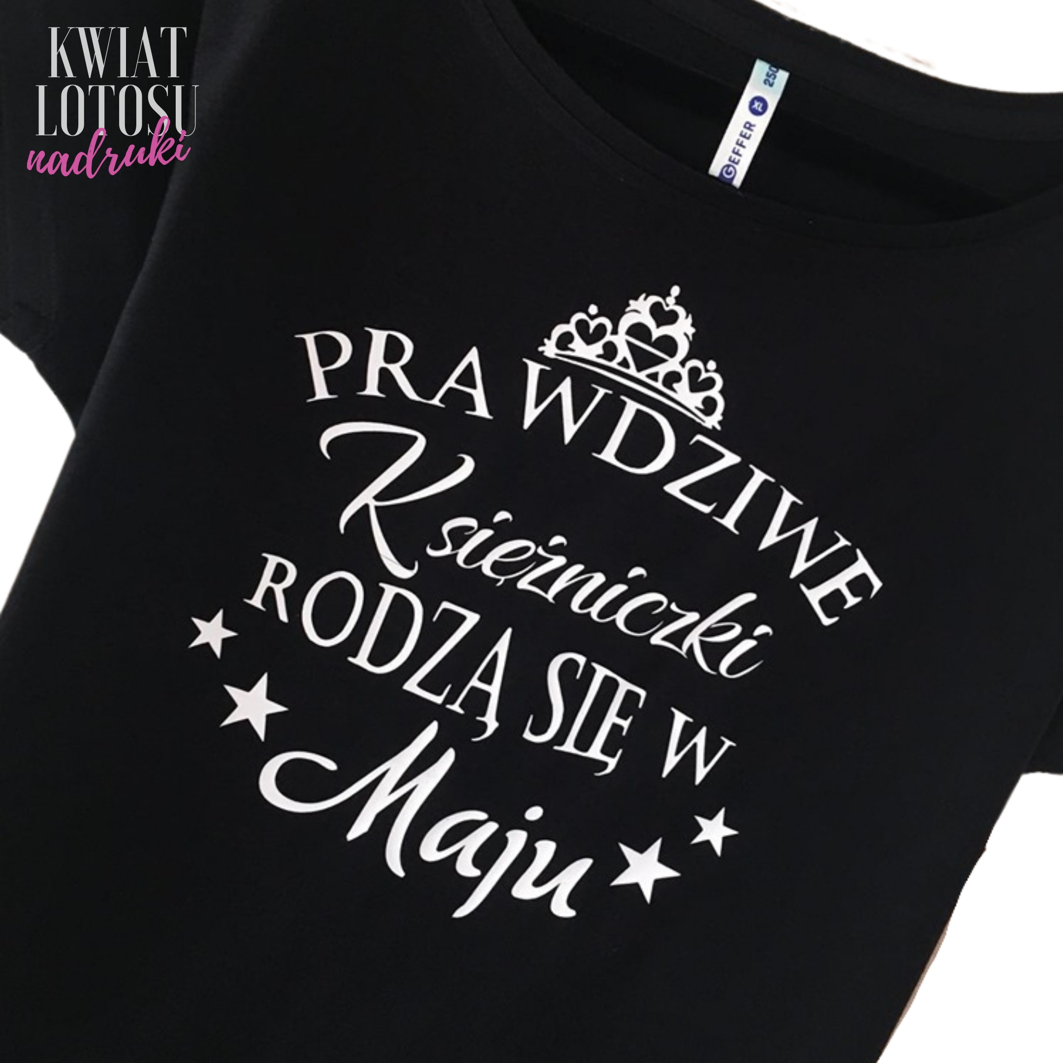 

Księżniczki rodzą się w [dowolny miesiąc] koszulka
