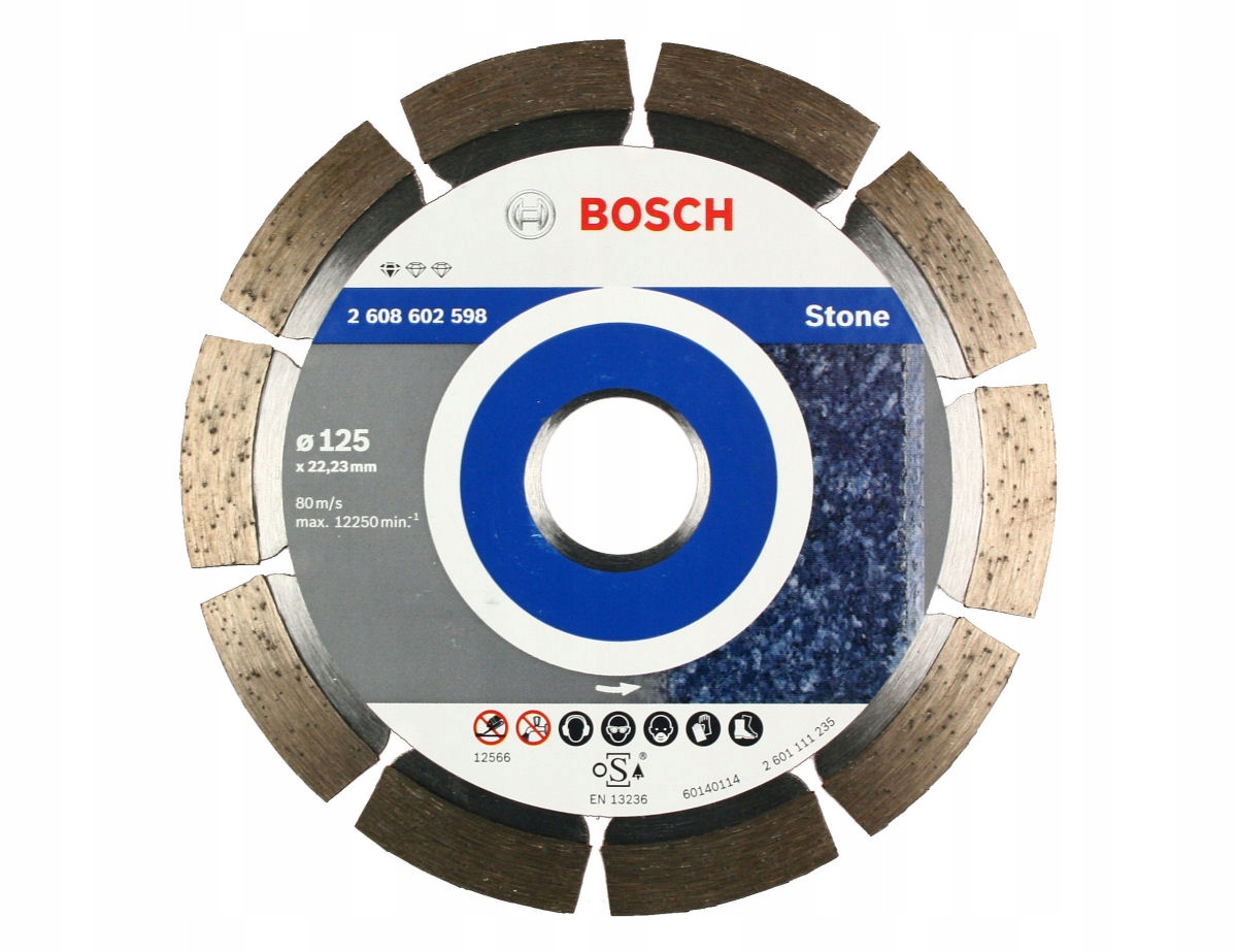 

Bosch Tarcza Diamentowa 125mm gres twardy beton