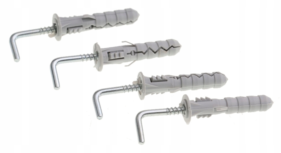 

Kołek Rozporowy 8x40 mm Hak Kątowy 4 sztuki