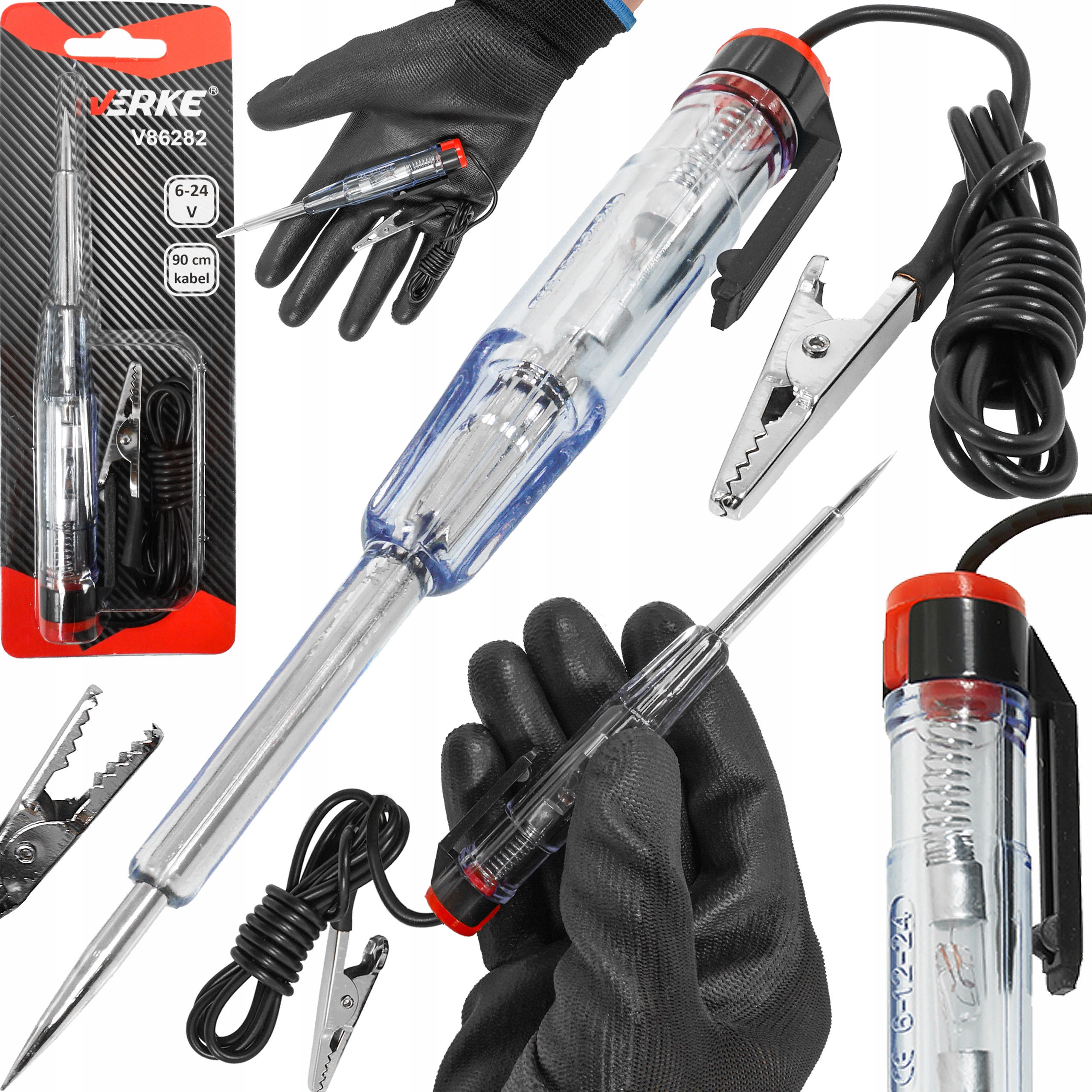 

Próbnik Napięcia Elektryczny Tester Samochodowy