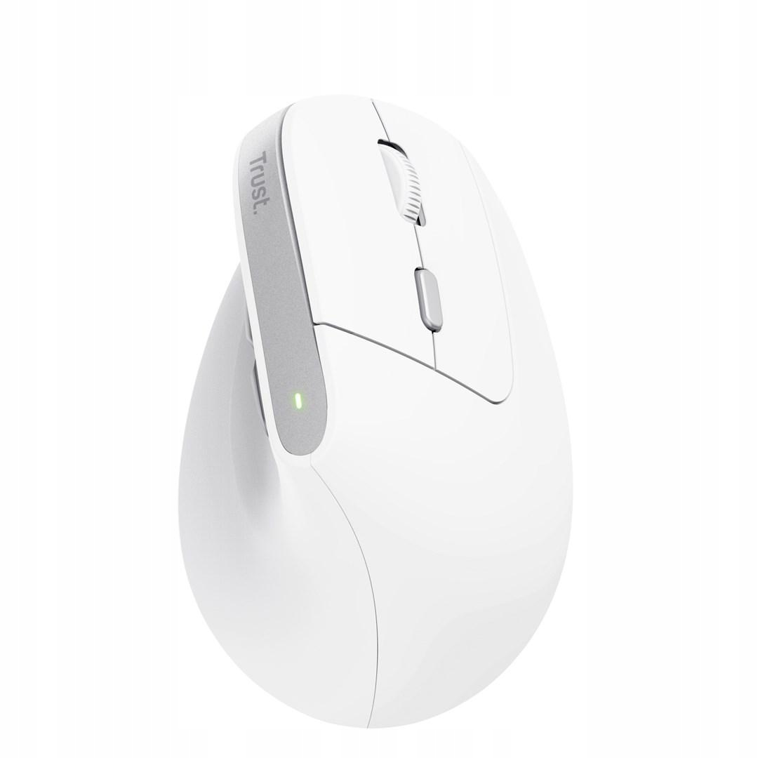 Mysz Trust Bayo II Ergonomic Wireless White