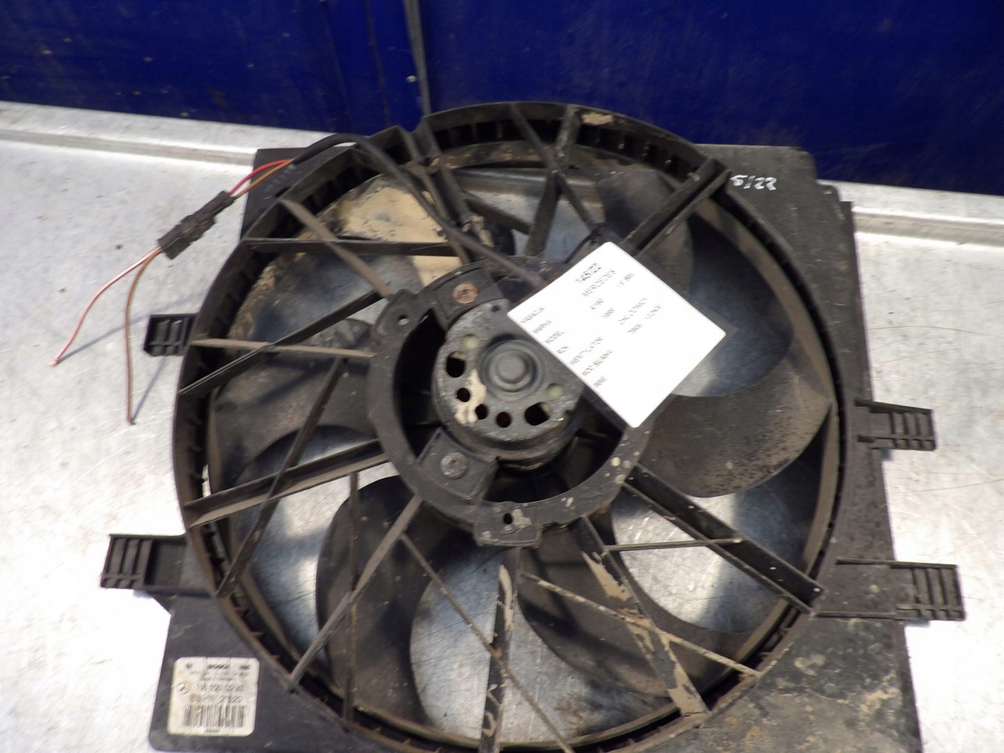ventilátor chladiče Mercedes A160 1,6B 1685000093
