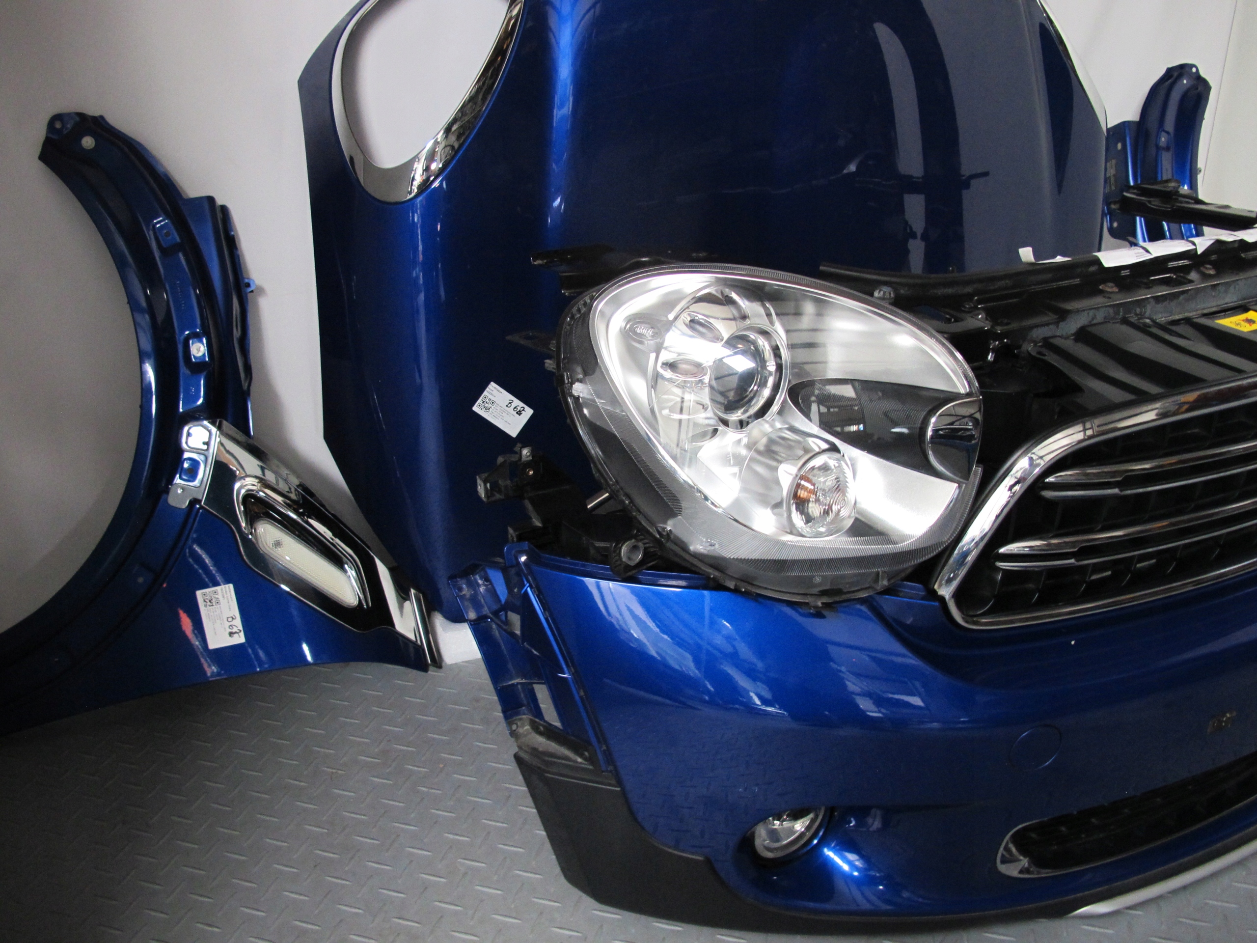 MASKA ZDERZAK PAS LAMP MINI R60 B62 Typ samochodu Samochody osobowe