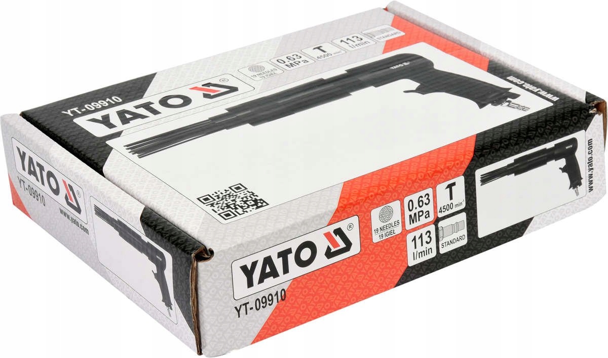 Młotek Pneumatyczny Igłowy do rdzy spawów Marka Yato