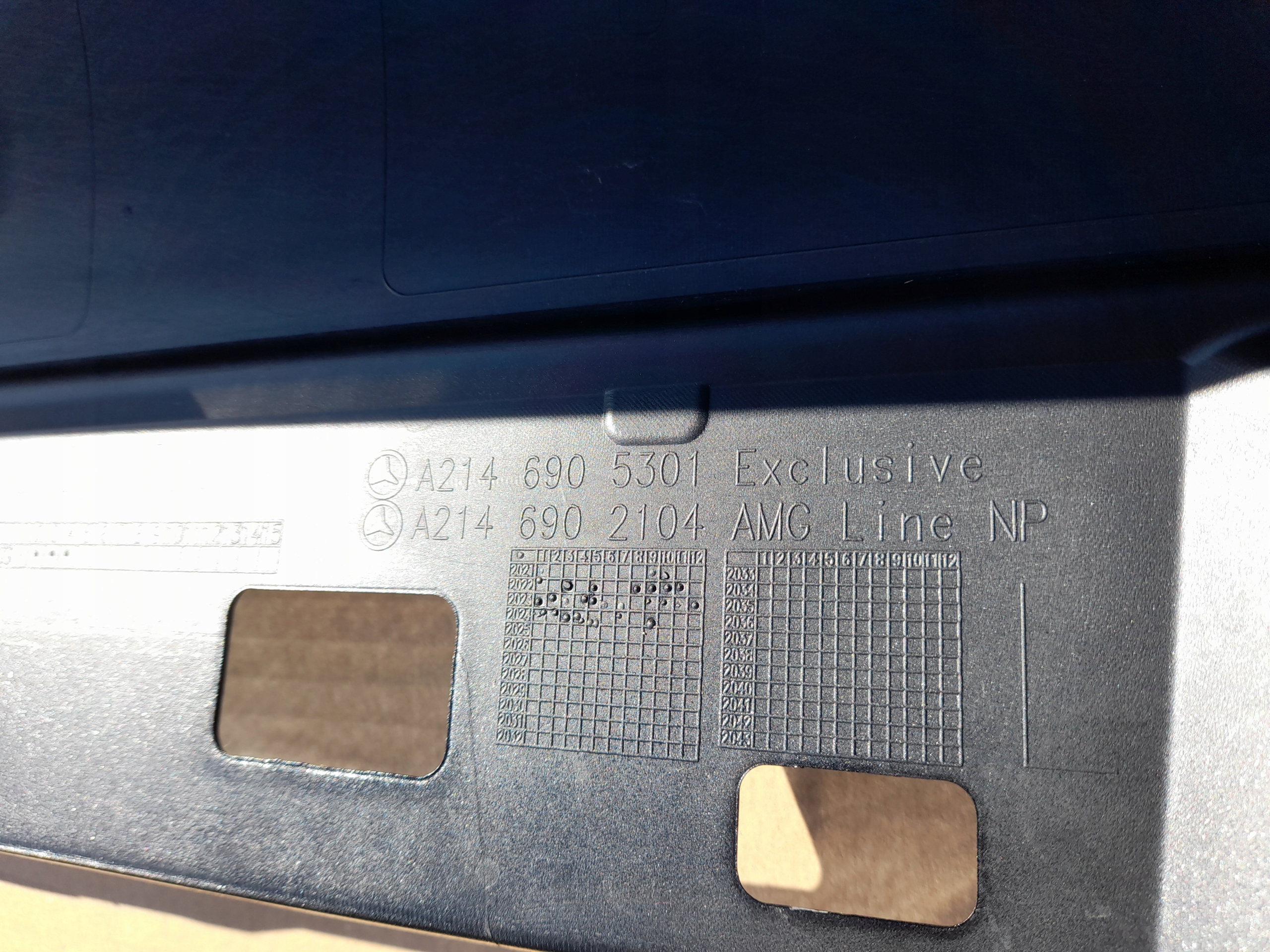 threshold moulding threshold MERCEDES E W214 214 AMG EXCLUSIVE ORG