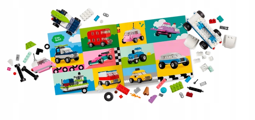 LEGO 11036 CLASSIC KREATYWNE POJAZDY Bohater brak