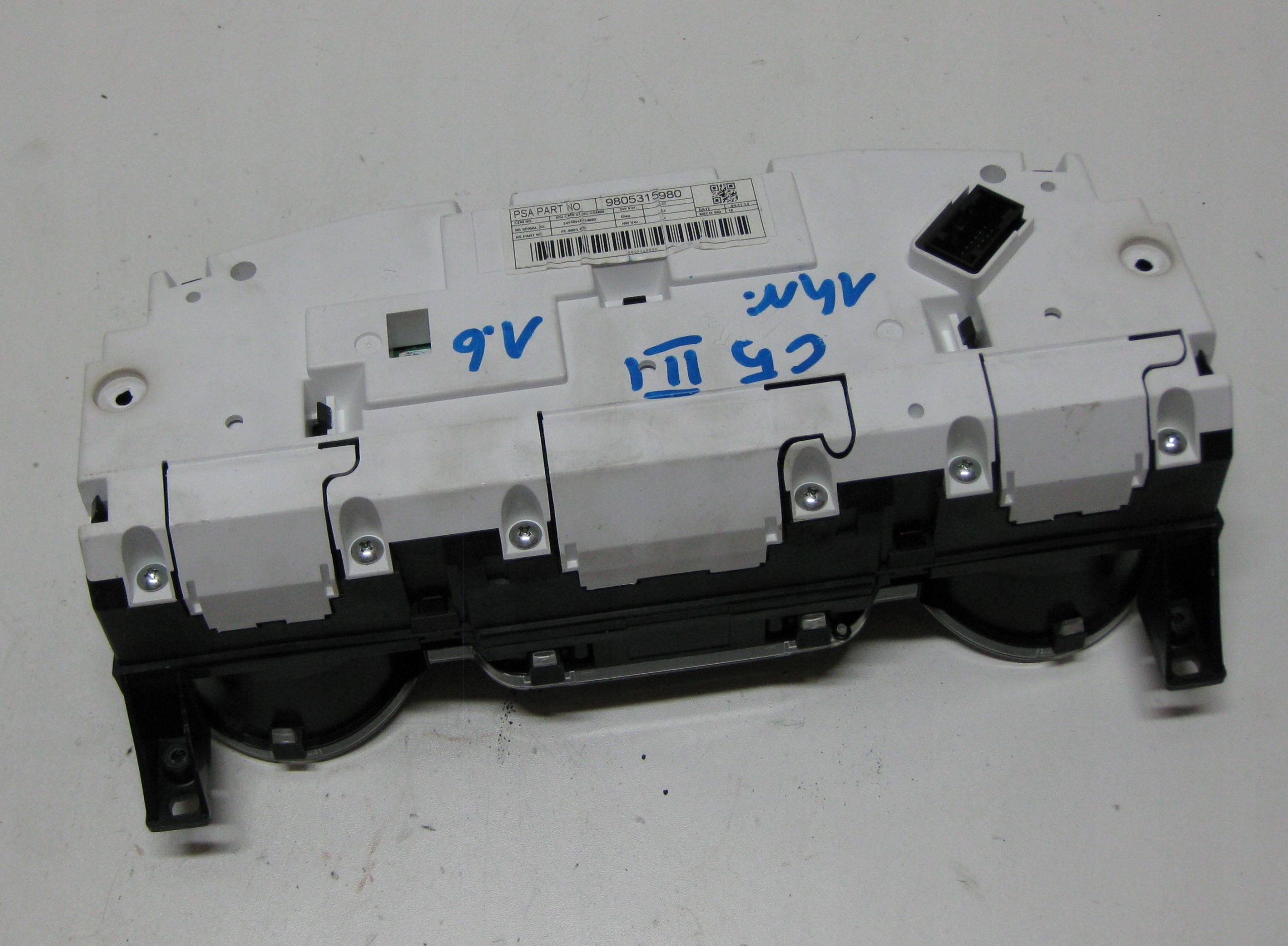 CITROEN C5 III 14R dials dials 9666330580