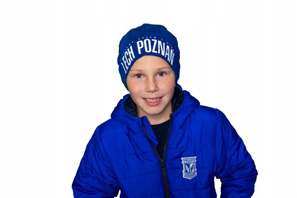 CZAPKA DZIECIĘCA LECH POZNAŃ BĘDZIEMY RAZEM NIEBIESKA Marka inna