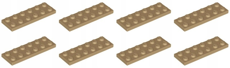 

Lego 3795 Płytka 2x6 piaskowa cie Nowa (15g) 8 szt