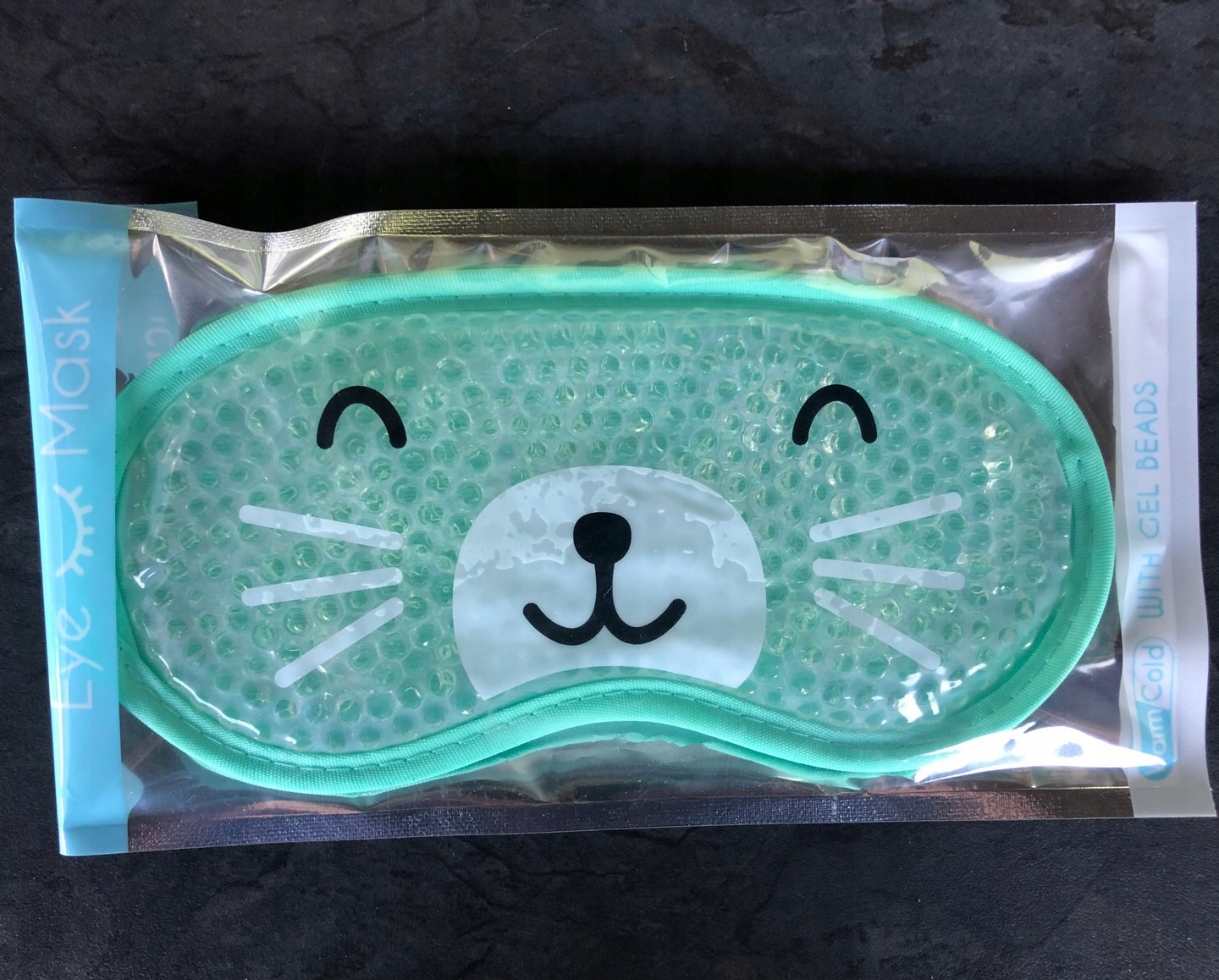 OPASKA NA OCZY MASKA DO SPANIA SNU RELAKSU kot KOTEK Żel OLDMAN CHŁODZĄCA Marka Oldman