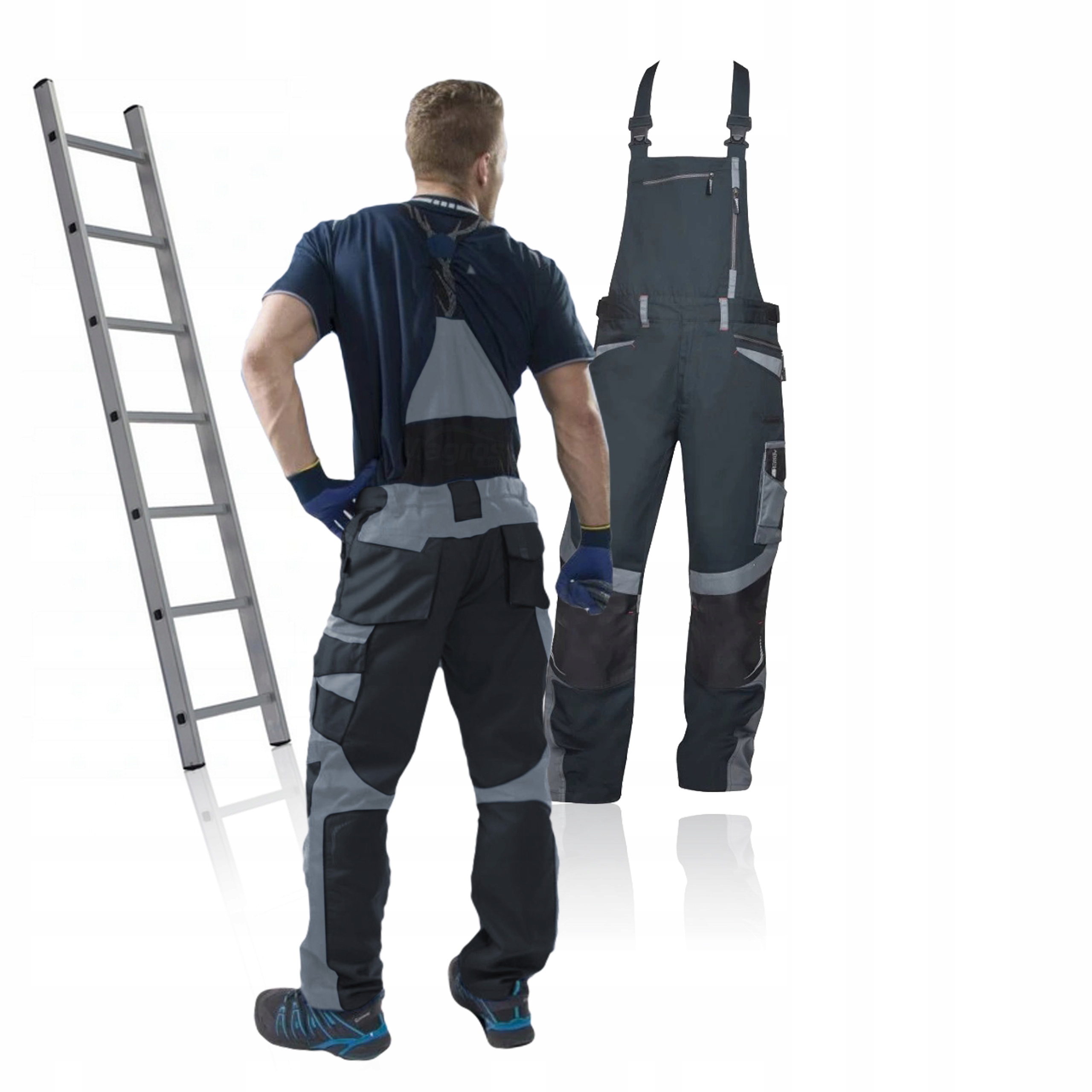 Pánské pracovní kalhoty Černo-šedé H9716 Ardon R8ED+ 03 vel. 52